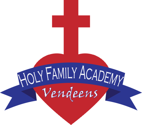 Holy Family's logo is the Sacred Heart.